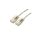 ROLINE UTP Data Center Patch Cord Cat.6A (Class EA), LSOH, bardzo cienki, szary, 1 m