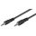 Kabel łączący audio AUX, 3,5 mm stereo, Kabel płaski - Długość kabla 10 m