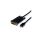 VALUE Kabel MiniDisplayPort - VGA, Mini DP M - VGA M, zwart, 2 m