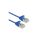 ROLINE F/UTP DataCenter Patch Cord Cat.6A (Class EA), LSOH, bardzo cienki, niebieski, 1,5 m