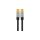 Kabel antenowy SAT (typ 135 dB), poczwórne ekranowanie - Długość kabla 1 m