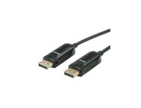 ROLINE DisplayPort v1.4 Kabel (AOC), M/M, 50 m