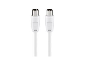 Kabel antenowy ( 70 dB), podwójne ekranowanie - Długość kabla 0.5 m