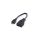 VALUE Kabel HDMI High Speed z Ethernetem, HDMI F - Micro HDMI M, 0,15 m