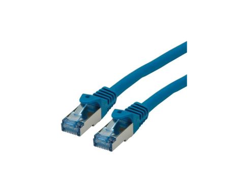 ROLINE Kabel krosowy Cat.6A S/FTP (PiMF), Component Level, LSOH, niebieski, 1 m