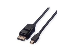 VALUE Kabel DisplayPort, DP M - Mini DP M, czarny, 1,5 m