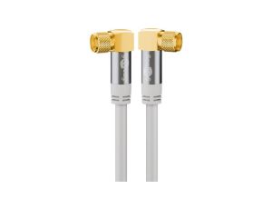 Kabel antenowy SAT (typ 135 dB), poczwórne ekranowanie - Długość kabla 5 m