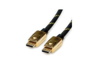 Kabel ROLINE GOLD DisplayPort, DP M/M, 10 m