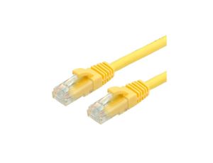 VALUE Kabel krosowy Kat.6A (klasa EA) UTP, żółty, 0,3 m