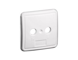 Pokrywa 2-otworowa do gniazd antenowych