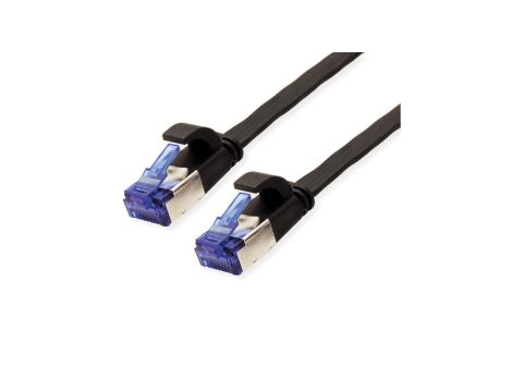 Patchkabel VALUE FTP, Cat.6A (Class EA), extra plat, zwart, 5 m