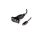 VALUE Kabel konwertera USB - Serial, typ C - RS232, czarny, 1,8 m