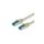VALUE Kabel krosowy Kat.6A (klasa EA) S/FTP (PiMF), LSOH, szary, 0,5 m