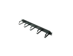 VALUE 19 Panel przedni, poziomy i pionowy przepust kablowy, typ G, czarny RAL 9005