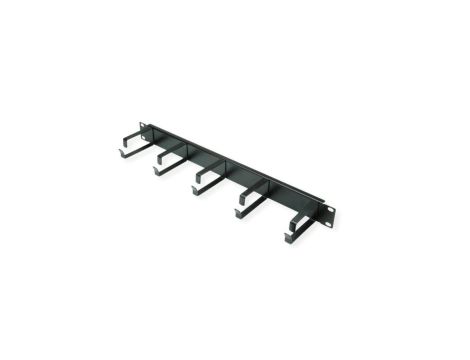 VALUE 19 Panel przedni, poziomy i pionowy przepust kablowy, typ G, czarny RAL 9005