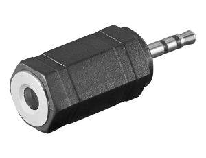Adapter do słuchawek, wtyk jack AUX 2,5 mm na 3,5 mm - Połączenie typu Wtyk jack 2,5 mm (3-pinowy, stereo)