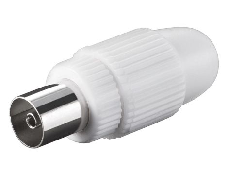 Złącze koncentryczne IEC z mocowaniem gwintowanym