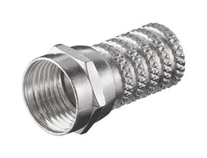 Wtyczka F wkręcana 6,0 mm - Połączenie, materiał obudowy cynk