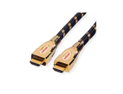 Kabel ROLINE GOLD HDMI Ultra HD z Ethernetem, M/M, 5 m