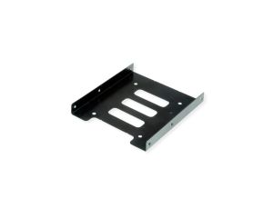 Adapter montażowy ROLINE, ramka 3,5 cala dla 1x 2,5 HDD/SSD, metal, czarny