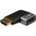 Adapter HDMI™ kątowy 270 poziomy, 8K @ 60 Hz, pozłacany