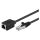 CAT 5e Kabel przedłużającyF/UTP, Czarny - Długość kabla 5 m