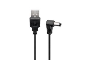 Kabel USB–DC 5,5 x 2,1 mm - Długość kabla 0.5 m