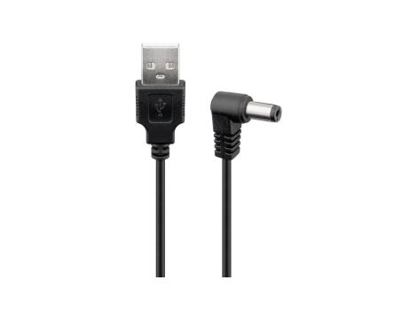 Kabel USB–DC 5,5 x 2,1 mm - Długość kabla 0.5 m