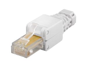 Beznarzędziowa wtyczka sieciowa RJ45 CAT 5e UTP nieekranowany