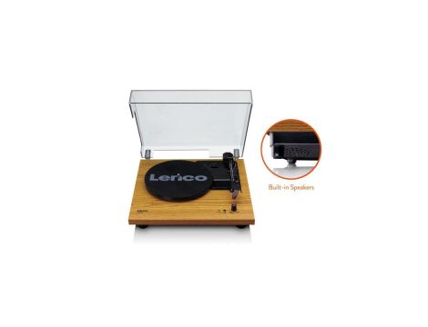 Drewniany gramofon Lenco LS-10WD