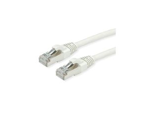 Kabel ROLINE S/FTP Cat.7, LSOH, ze złączami RJ-45 (500 MHz / klasa EA), szary, 1 m