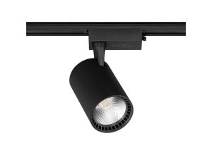 Lampa Szynowa LED 20W 3000K ECO Czarna Jednofazowa