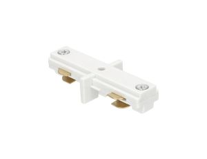 Łącznik wzdłużny do szyny MEVA PRO I Connector White, biały EDO777514 EDO