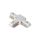 Łącznik T do szyny SEVA T Connector White, biały EDO777421 EDO