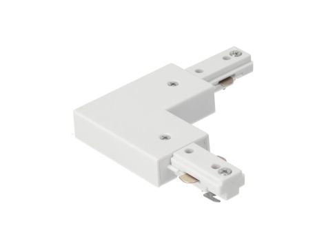 Łącznik L do szyny MEVA PRO L Connector White, biały EDO777515 EDO