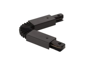 Łącznik elastyczny do szyny, giętki SEVA Flex Connector Black czarny EDO777424 EDO