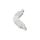 Łącznik elastyczny do szyny, giętki MEVA PRO Flex Connector-A White, biały EDO777518 EDO