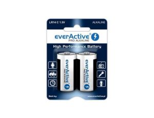 Zestaw baterii alkaliczne everActive EVLR14-PRO (x 2)