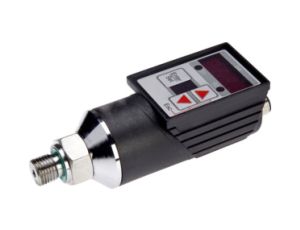 Czujnik ciśnienia fi38mm dł: 122mm 0-200bar 12-32VDC G1/4 cala A PNP NC/NO 0-10V/4-20mA/0 … 20 mA złącze wtykowe M12 4-PIN IP65