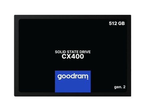 DYSK SSD GOODRAM 512GB Gen. 2 SATA III 2,5 CX400