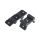 Zawias drzwiowy, typ: Zawias plastikowy, RS Structural System, rozpórka: 40 mm, rowek: 8mm