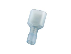 Konektor płaski Męski 0.8 x 6.35mm 1.5 › 2.5 mm2, 16 › 14 AWG długość 24mm Izolacja: Izolowane /100szt./