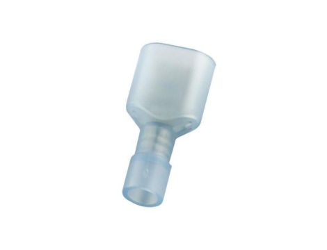 Konektor płaski Męski 0.8 x 6.35mm 1.5 › 2.5 mm2, 16 › 14 AWG długość 24mm Izolacja: Izolowane /100szt./
