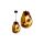 Lampa wisząca sufitowa szklana KIMBERLY GOLD 1x E27 GOLDLUX (Polux)
