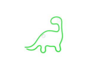 Neon LED DINOZAUR zielony NNE01 Neolia