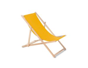 Leżak klasyczny bukowy złoty 46943