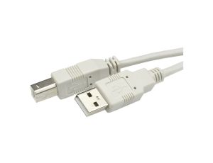 NEKU Kabel drukarkowy USB 2.0 A / B (wtyk / wtyk) szary 3m
