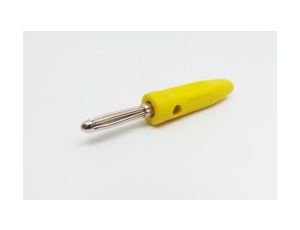 Złącza bananowe Męski Śruba typ Wtyk bananowy Żółty 16A RS PRO /10szt./