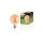 Żarówka Dekoracyjna Kulista LED E27 G95 6W = 50W 660lm 2000K Ciepła 360 Filament LUMILED Globe Amber