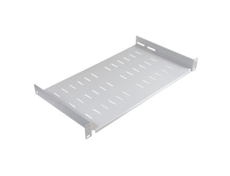 Półka stała 19cali 1U głębokość 250mm V RAL7035